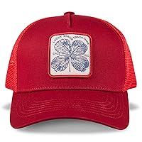 Lucky Brand Standard Trucker Mesh-Back Cap with Adjustable Snapback for Men and Women (One Size Fits Most)