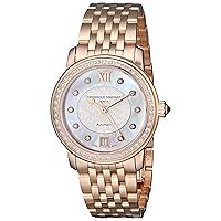 Frederique Constant Women's FC303WHF2PD4B3 Rose Gold-Tone Stainless Steel Watch with Link Bracelet