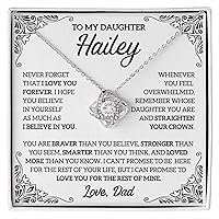 My Daughter Necklace from Dad, Father Daughter Necklace, Gold Necklace for Daughter From Dad, Gift From Dad, Custom Name, Personalized Gift for Daughter