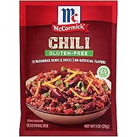 McCormick Gluten Free Chili Seasoning Mix, 1 oz