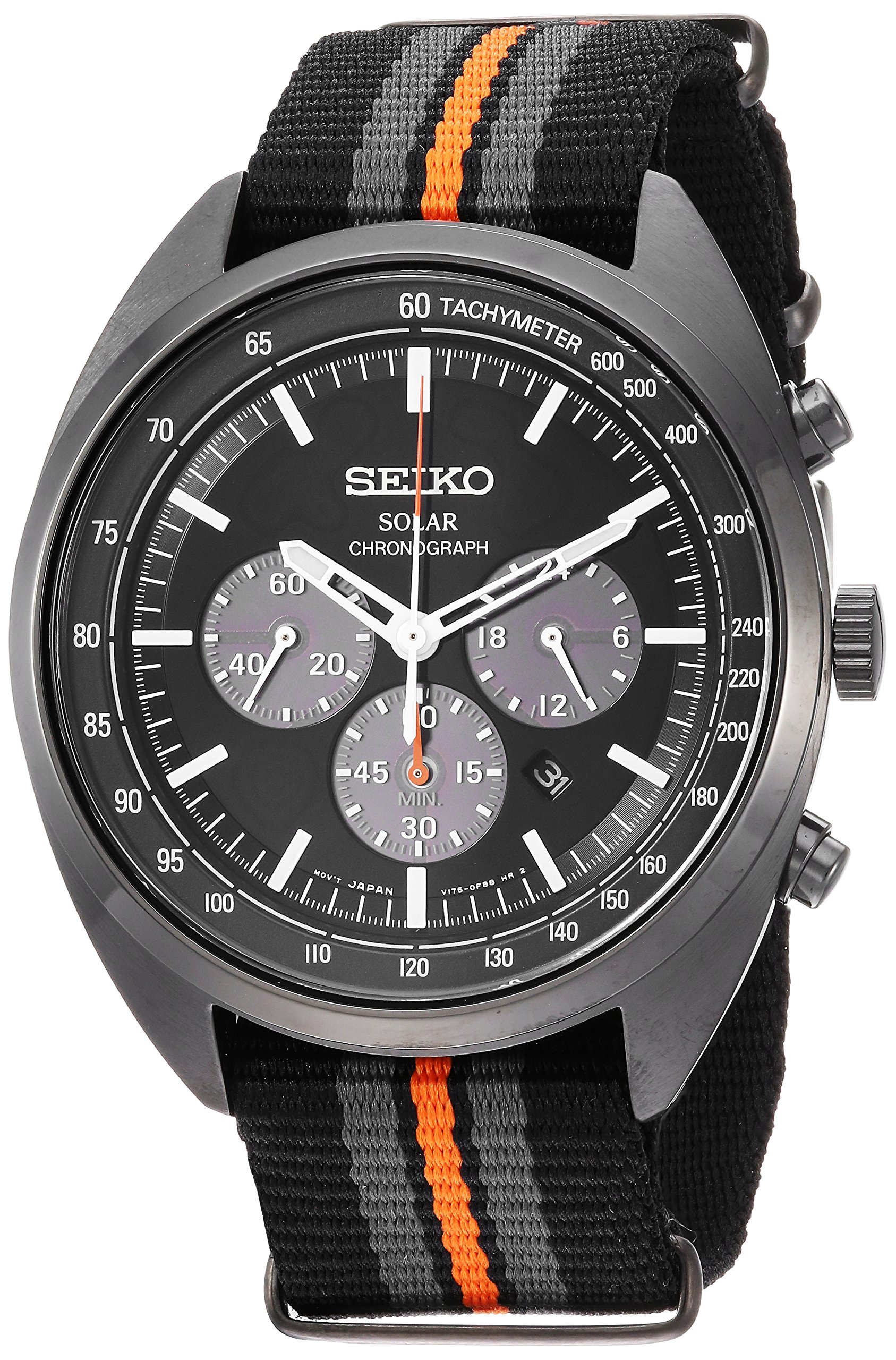 Mua Seiko Men's SSC669 RECRAFT Series Analog Display Japanese Quartz Black  Watch trên Amazon Mỹ chính hãng 2023 | Fado