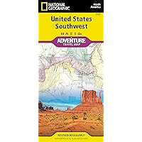 United States, Southwest Map (National Geographic Adventure Map, 3121)