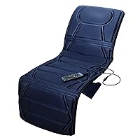 Targeted Zone Deluxe Vibration Massage Mat with Heat Therapy, 7 Pound