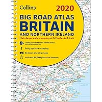 2020 Collins Big Road Atlas Britain and Northern Ireland 2020 Collins Big Road Atlas Britain and Northern Ireland Spiral-bound