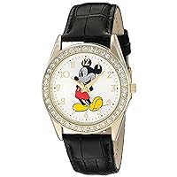 Disney Adult Round Glitz Analog Quartz Watch