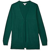 Women's Lightweight Open-Front Cardigan Sweater (Available in Plus Size)