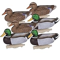 Outdoors 8036SUV Storm Front 2 Mallard Decoys, Classic Floaters - 6-Pack