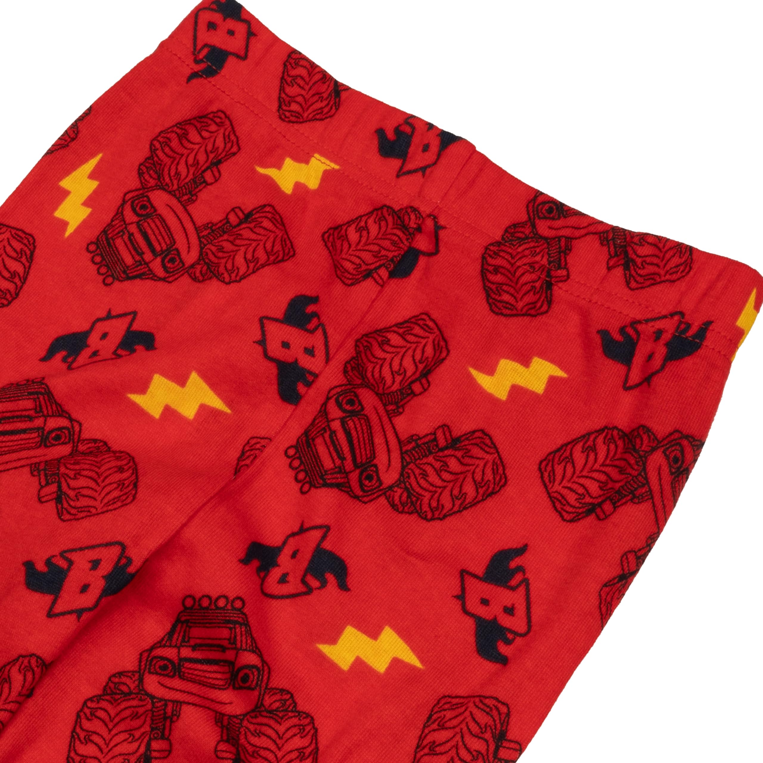 Nickelodeon Boys' 4-Piece Snug-fit Cotton Pajama Set