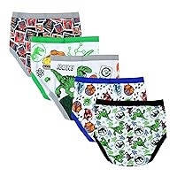 LEGO Boys' 100% Combed Cotton Underwear with Jurassic World, Star Wars, Batman and Core Sizes 4, 6, 8