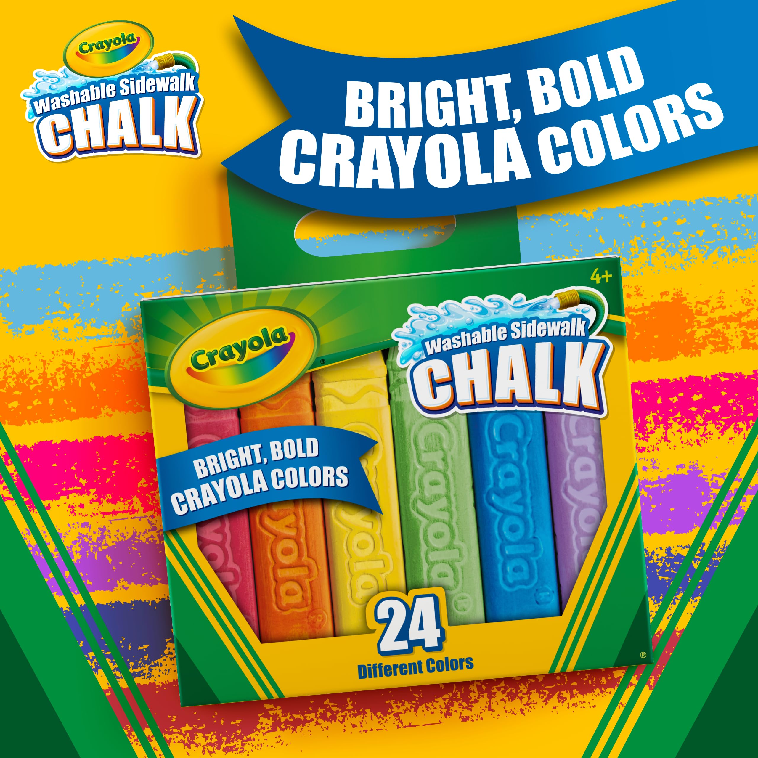 Crayola 24-Count Sidewalk Chalk