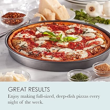 Chicago Metallic Deep Dish Pizza pan, 14-Inch diameter