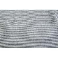 Grey Thin Stripe Collection 100% Linen Fabric | Lightweight & Premium Quality for Crafting and Home Décor
