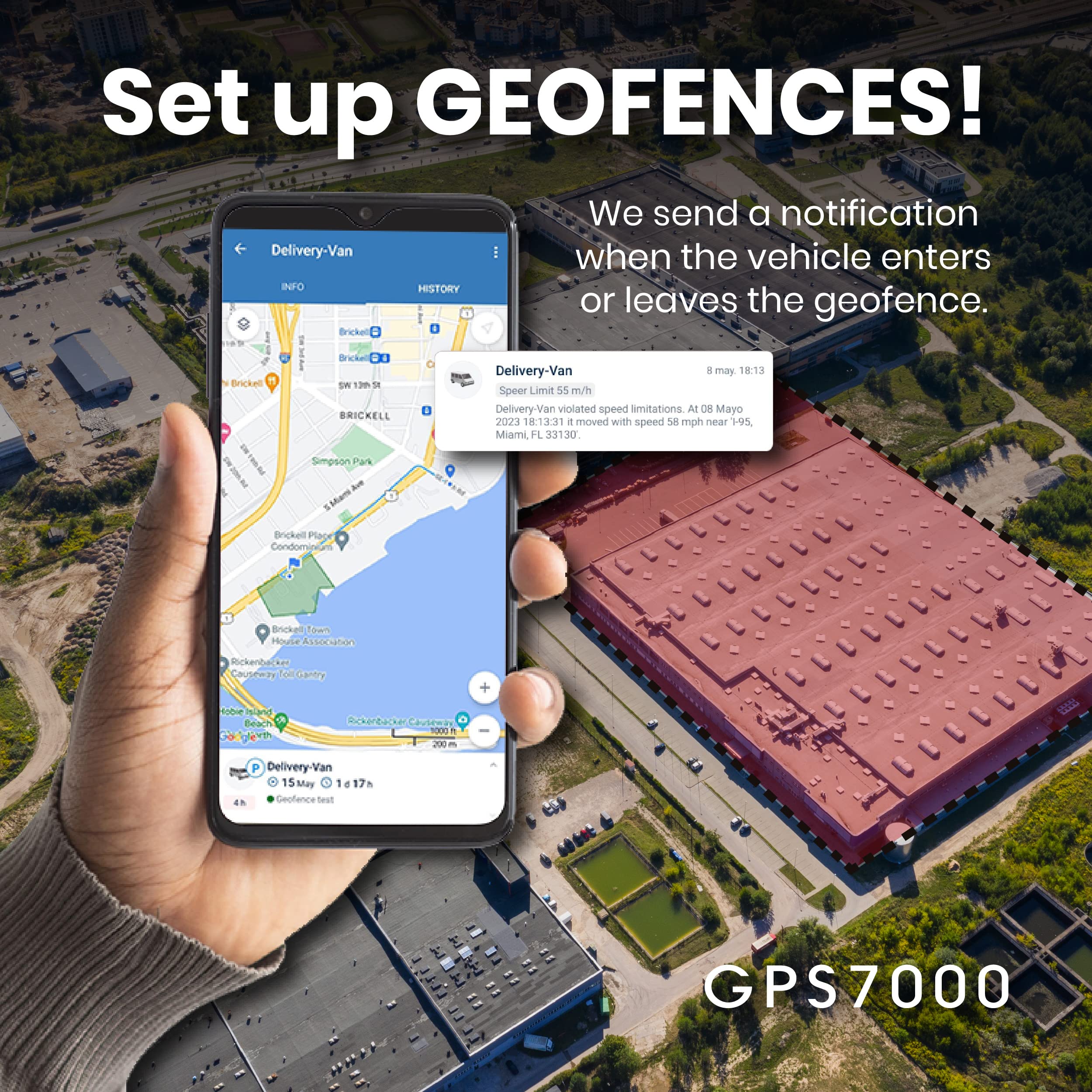 GPS7000 G1-4G LTE Fleet Management Device with Easy Installation. Launch Offer and 10-Day Free Trial