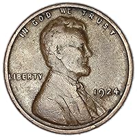 1924 P Wheat Cent Penny Good