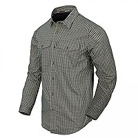 Helikon-Tex Men's Covert Concealed Carry Shirt Foggy Gray Plaid