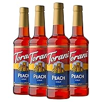 Torani Syrup, Peach, 25.4 Ounces (Pack of 4)