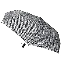 LONDON FOG Mini Rain Umbrella, Automatic Folding Umbrella, Windproof, Lightweight and Packable for Travel, Full 42 Inch Arc