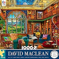 Ceaco - David Maclean - Country Library - 1000 Piece Jigsaw Puzzle