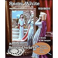 Snow White - Classic Viewmaster Clay Figure Art - 3 Reels 21 3D Images