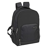 SAFTA Business Laptop Backpack 14.1 Inch with Tablet Pocket, 280 x 160 x 420 mm, Black, M, Backpack