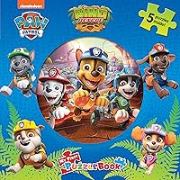 Phidal – Paw Patrol Dino Rescue My First Puzzle Book - Jigsaw Book for Kids Children Toddlers Ages 3 and Up Preschool Educational Learning - Gift for Easter, Holiday, Christmas, Birthday