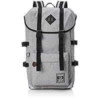 Snoopy SPZ-2060 Women's Rucksack Backpack, Light Gray