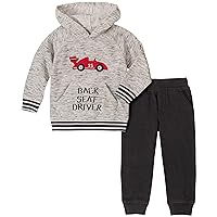 Kids Headquarters baby-boys 2 Pieces Hooded Pants Set