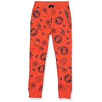 Amazon Essentials Disney | Marvel | Star Wars Boys and Toddlers' Zip-Pocket Fleece Jogger Pants (Previously Spotted Zebra)