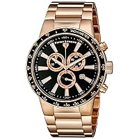 Men's 10057-RG-11-RA Endurance Analog Display Swiss Quartz Rose Gold Watch
