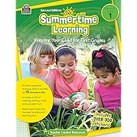 Summertime Learning Grade 1: Prepare Your Child for First Grade