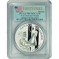 2011 Collection W PCGS 9-11 National Medal FIRST STRIKE Dollar DCAM PCGS PR-70