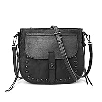 Montana West Crossbody Bags for Women Genuine Leather Cell Phone Purse Wallet Lightweight Shoulder Bag Travel Purse