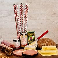 Wurstbaron® Bread Set - Bavarian Sausage Selection Gift Set with Various Sausage Specialities, Ideal for Celebrations