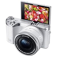 Samsung Electronics EV-NX500ZBMHUS NX500 28 MP Wireless Smart Compact System Camera with Included Kit Lens