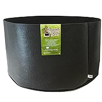 Smart Pots 150-Gallon Smart Pot Soft-Sided Container, Black