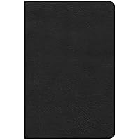 CSB Compact Ultrathin Bible, Black LeatherTouch CSB Compact Ultrathin Bible, Black LeatherTouch Imitation Leather
