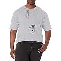 Marvel Big & Tall Ronin Inkblock Men's Tops Short Sleeve Tee Shirt