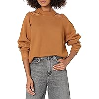 Rent The Runway Pre-Loved Camel Cold Shoulder Sweater