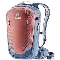 DEUTER Unisex – Adult's Compact EXP 14 Bicycle Backpack, Redwood-Navy, 17 L