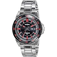 Casio MTD-1078D-1A1V Men's Stainless Steel 100M Diver Watch Day/Date