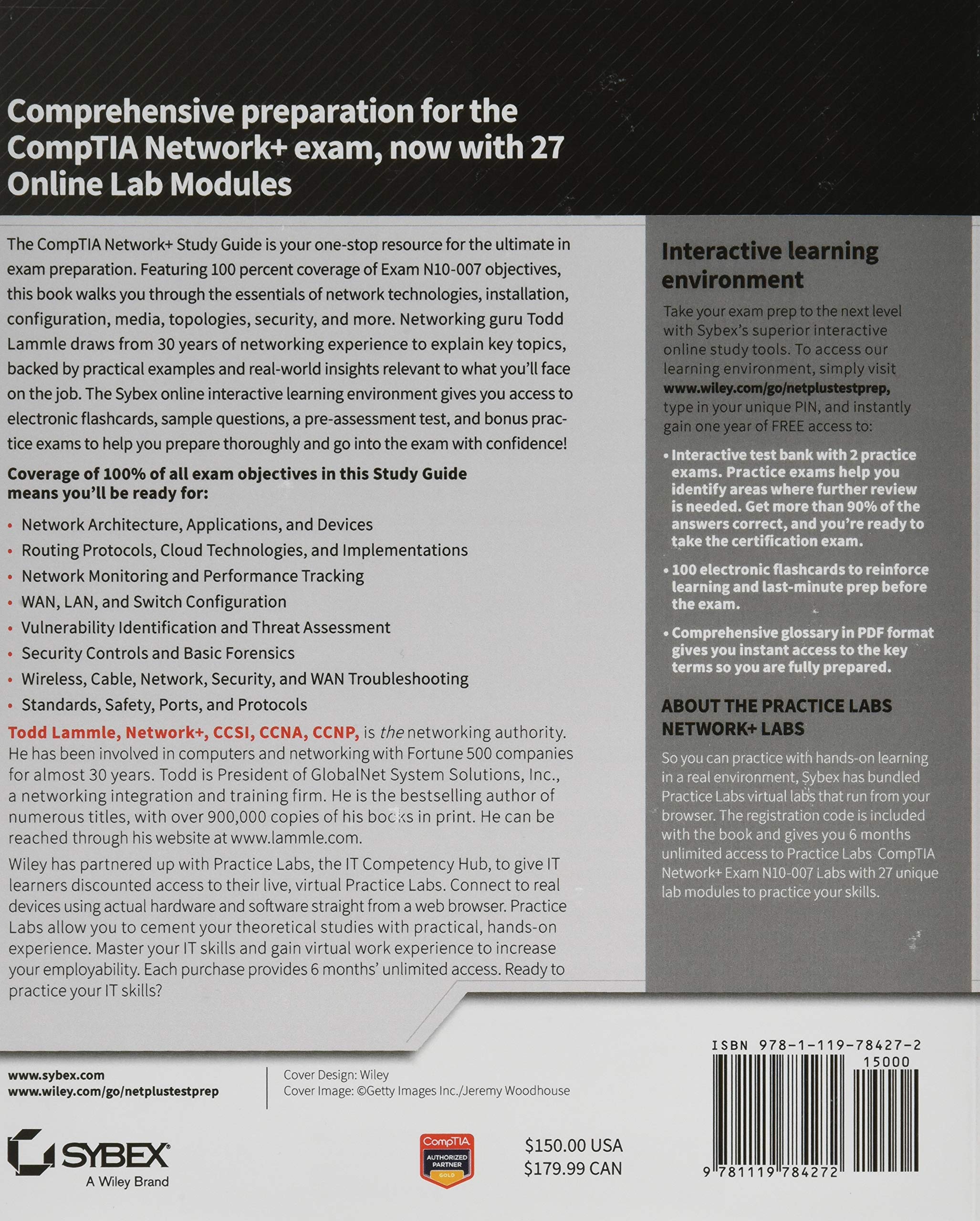 CompTIA Network+ Study Guide with Online Labs: N10-007 Exam