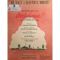 OH WHAT A BEAUTIFUL MORNING RODGERS 1943 SHEET MUSIC FOLDER 446 SHEET MUSIC