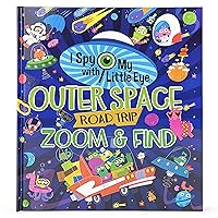 Outer Space Road Trip Zoom & Find - I Spy With My Little Eye Kids Search, Find, and Seek Activity Book, Ages 3-8