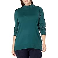 Amazon Essentials Women's Lightweight Mockneck Sweater (Available in Plus Size)