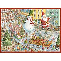 Ravensburger Here Comes Christmas! 500 Piece Puzzle for Adults - 17460 - Every Piece is Unique, Softclick Technology Means Pieces Fit Together Perfectly