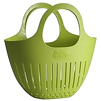 Mini Colander Garden Basket, Small, Green