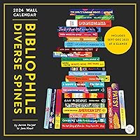 Bibliophile Diverse Spines 2024 Wall Calendar Bibliophile Diverse Spines 2024 Wall Calendar Calendar