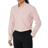 Brooks Brothers Men's Regular Fit Non-Iron Stretch Button-Down Collar Dress Shirt