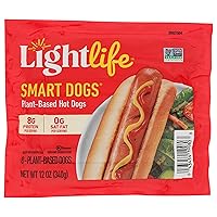 LIGHTLIFE FOODS Smart Dogs, 12 OZ
