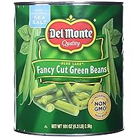 Del Monte Fancy Cut Green Beans - 101 Ounce